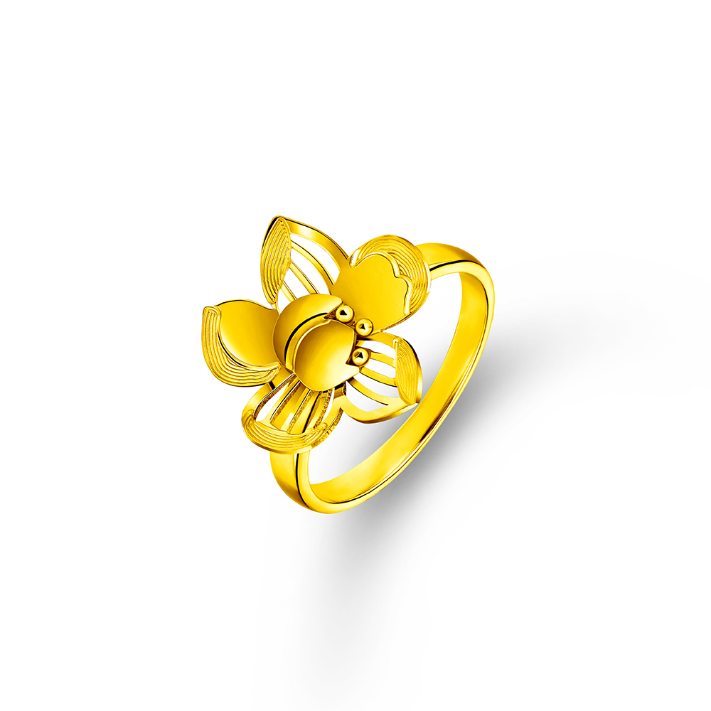 Goldstyle “Floral Beauty” Gold Ring