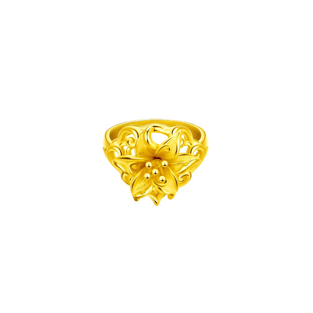 Beloved Collection "Happy Union" Gold Ring