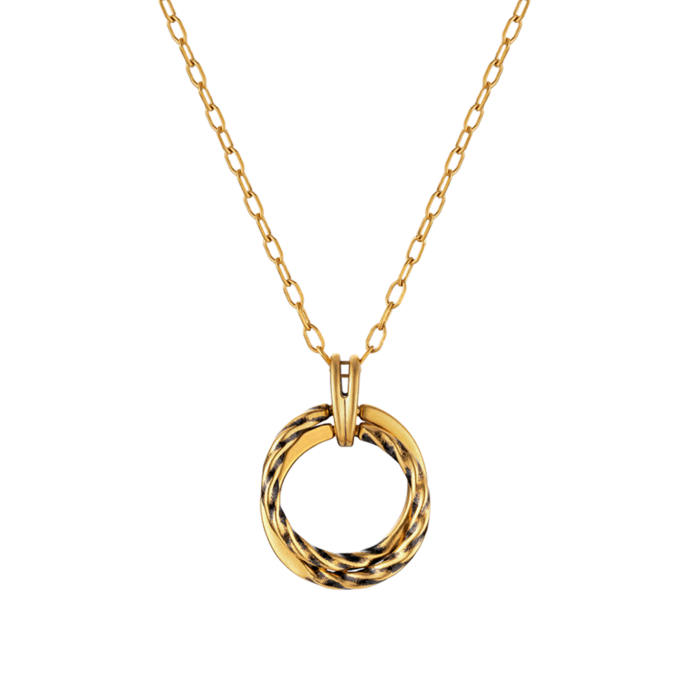 F-style Hey Cool Gold Pendant