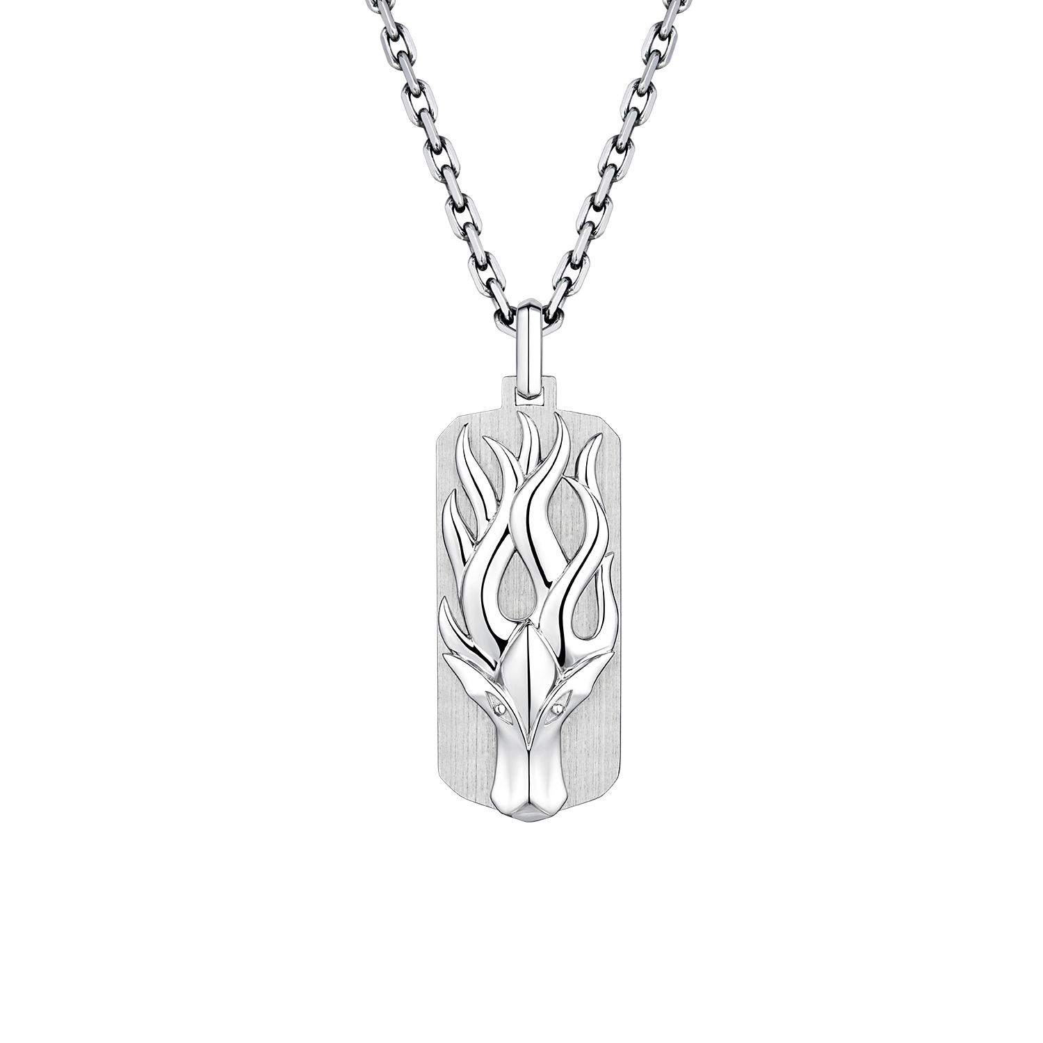 CCool Collection "Fire Dragon" Platinum Pendant