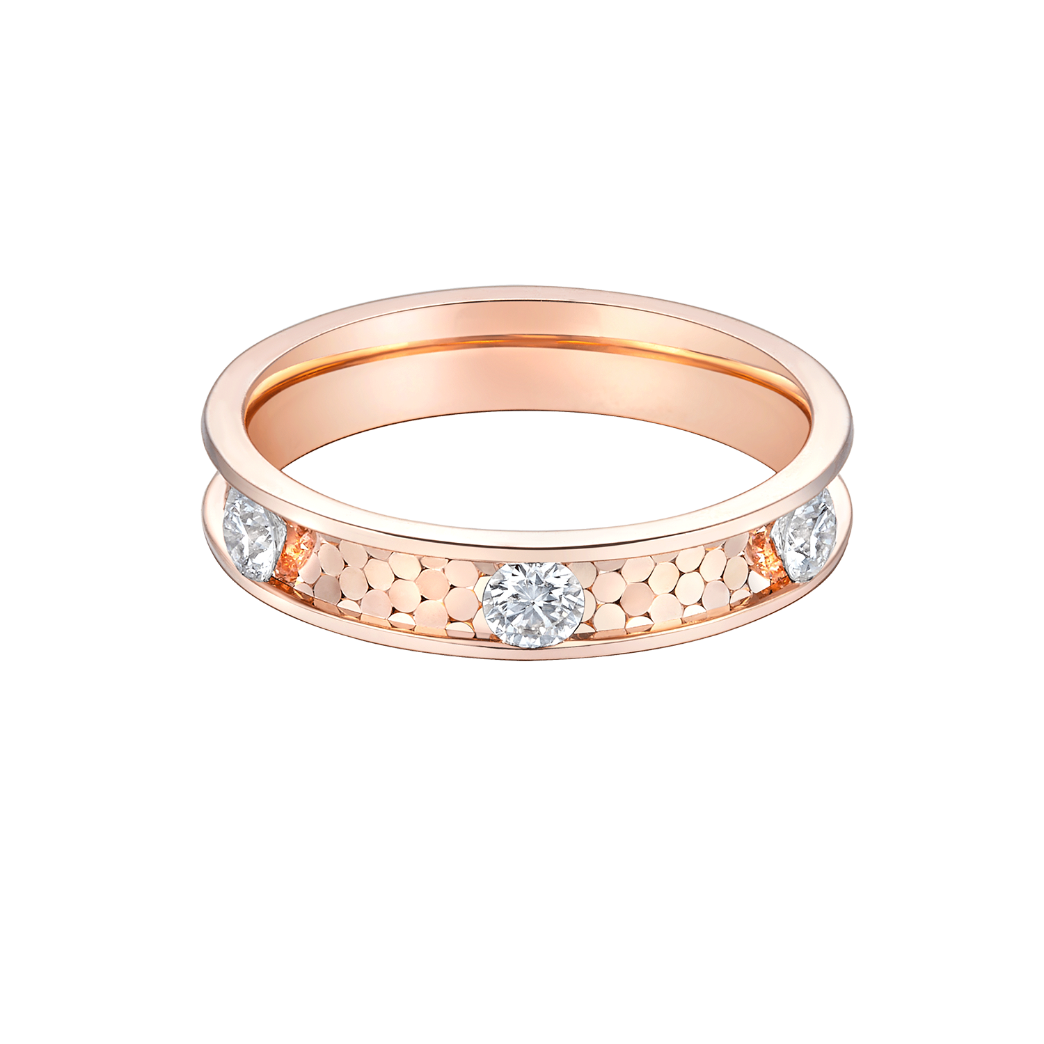 "Shining Point" 18K Gold Diamond Ring